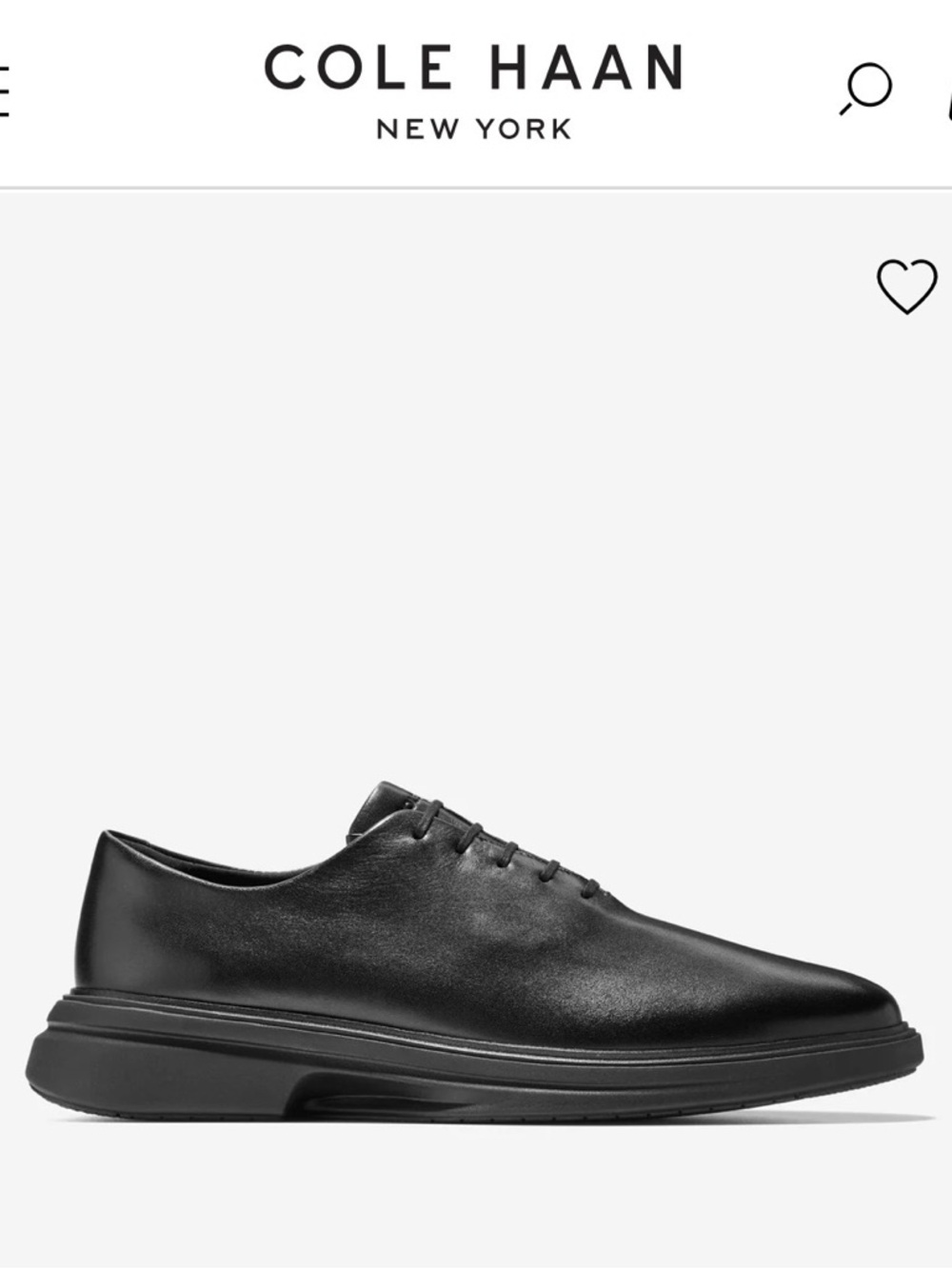 Cole Haan Men's ØriginalGrand CitySpectre Wholecut Oxfords